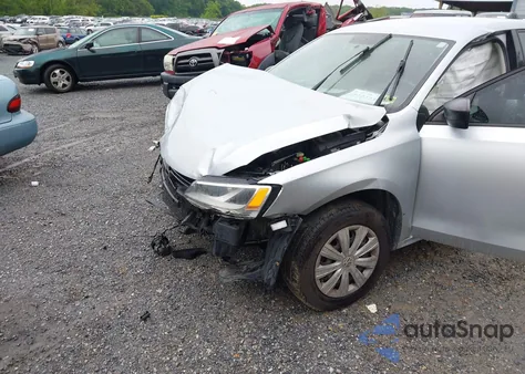 2014 Volkswagen Jetta 2.0L S из США, поврежденный, VIN 3VW2K7AJ6EM327684